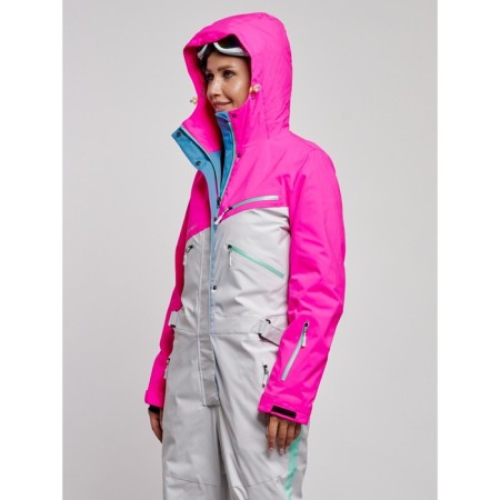 Ski -Kologelny Winter Combineson, size 44, pink color-6