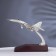 Souvenir plane on the stand 21cm