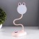 Table lamp "Mimi" LED 3W Dimmer USB pink 8x12.5x32 cm Risalux