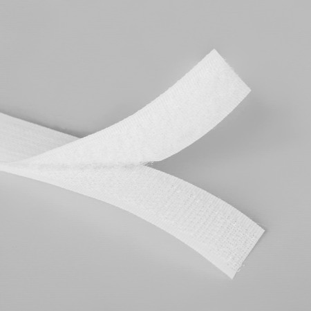Velcro, 20 mm × 5 ± 1 m, white color-2