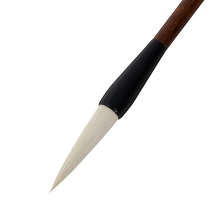 Koza brush No. 6, round, for calligraphy, wooden pen, in the blister-1