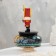 New Year. Musical souvenir "Nutcracker", three black, manual painting