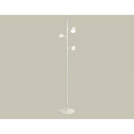 Floor -rotary lamp with composite crystal Ambrella Light, XB9812252, GX53 LED 12 W, white sand, transparent