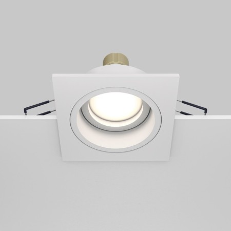 Technical DL026-2-01W, 1x50W, 9.2x9.2x4 cm, GU10, white color, white-4