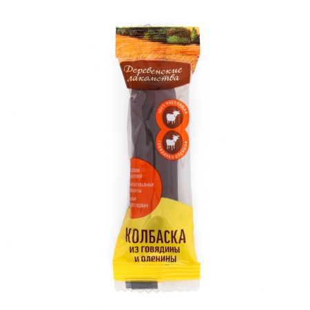 Mini sausages "Village goodies" for dogs, beef and turkey, 8 g-1