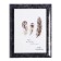 Photo frame plastic 15x20 cm "Silver patina on black" 23x18 cm