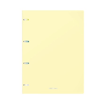 Notebook on A4 rings, 80 sheets in the Erichkrause "Pastel" cage, plastic cover, offset unit, whiteness 100%, mix-2