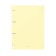 Notebook on A4 rings, 80 sheets in the Erichkrause "Pastel" cage, plastic cover, offset unit, whiteness 100%, mix