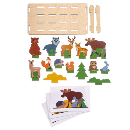 Puzzle. Repeat on the sample "Forest"-6