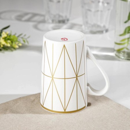 Porcelain shade White Style, 380 ml, white color-3