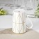 Porcelain shade White Style, 380 ml, white color
