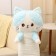 Soft toy-podushka "cat", 100 cm, blue color