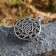 The amulet "Valkyrie", metal putter, art casting