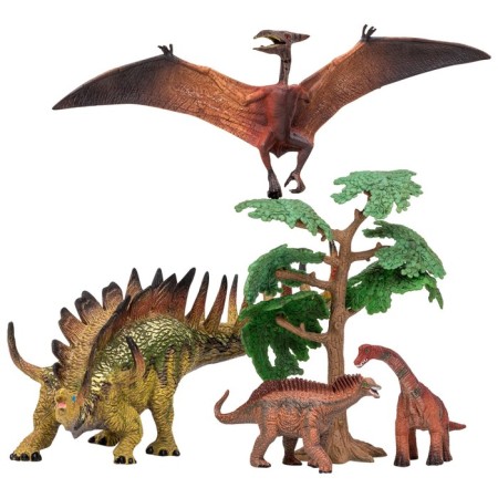Set of figures "World of dinosaurs", 5 figures