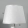 Traffic lamp with lampshade Risalux "Flex", E14, 40 W, silver, 20 × 20 × 32.5 cm