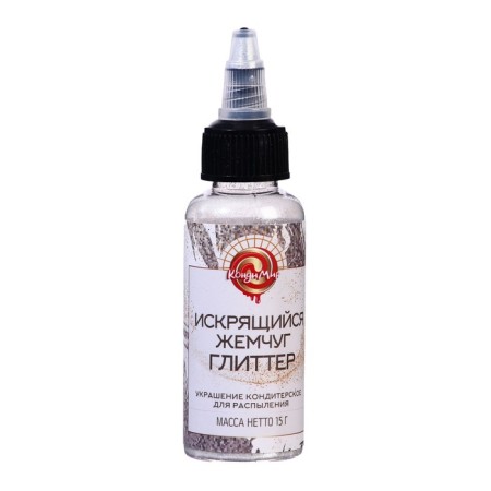 Glitter, Kandurin-sprayer "Sparkling Pearl", faction 50-500 µm, 15 g-1