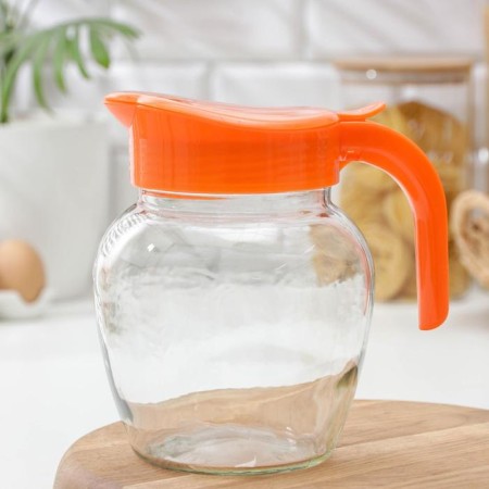 Amphora jug "mandarin", 1.5 l, with a lid