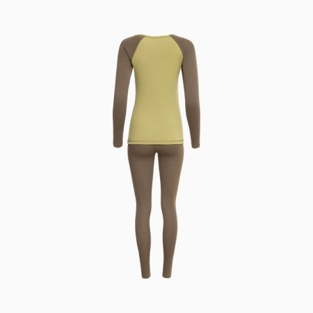 Female thermal underwear (longshit, leggings), khaki color, size 42-9