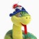 Soft toy "Snake", in a striped hat, 20 cm