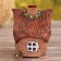 Aroma lace house "Tuzik", 9 cm, handmade, mix