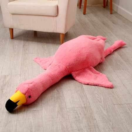 Soft toy "Flamingo", 160 cm, pink color