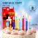 Set of candles for the cake "Happy Birthday", 8 pieces, Mickey Mouse