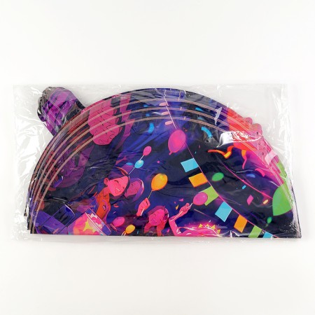 Follicated balloon 18 "Anime. Holiday", circle, set of 50 pcs.-2