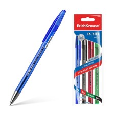 A set of gel pens 4 colors R-301 Original Gel, node 0.5 mm, ink: blue, black, red, green, the length of the letter line 600 meters, euro suspension