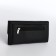 Women's wallet on a magnet, black color