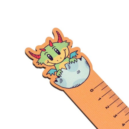 Green Dragon ruler Mix 28x5.5 cm-3
