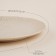 A set of ceramic sl home "Vento", d = 23 cm, beige color