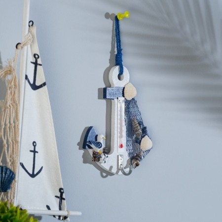 Thermometer "anchor with a seagull", 12 x 9.5 x 2.5 cm-2