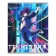 An objective note 48 sheets in the anime cage "Geometry", covered cardboard, embossing with cold foil, lamination soft-Touch, OFSET block