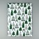 Package Gift New Year Laminated "Christmas trees", l 28 x 38 x 9 cm, new year