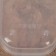A set of food rectangular fodder containers, 3 pcs: 150 ml, 500 ml, 1.2 l, the color is turquoise