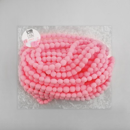 WHILE OF THE DERIVAL POPONA 7MM*10 ± 0.5YARD (9.1M ± 0.5M) Pink a-1