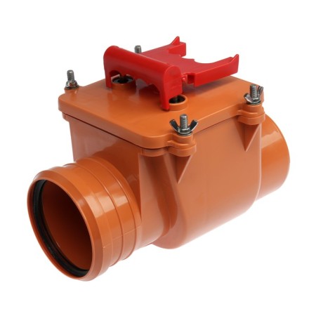 Flextron check valve, d = 110 mm, external