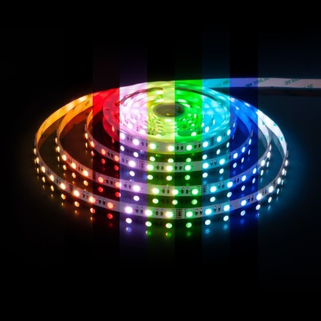 Elektrostandard LED strip, IP20, 5050, 60LED/m, 24V, MIX RGB/glow warm white-1