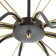 Causte "Kagan" 8he27 40w Black 74x74x46.5 cm Bayerlux