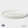 Magistro Modern, D = 16 cm, flat, porcelain, white