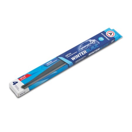 Autoprofi wiper brush, winter, in a rubber casing, 4 adapters 20 inches, 500 mm 9868-5