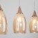Suspended lamp with glass ceiling Cosmic, 15W, E14, 62x12 cm
