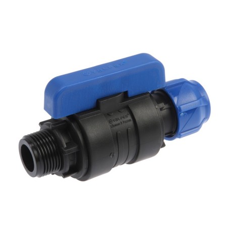 Fabric tap valfex, d = 25 mm x 1 ", tsang/external thread, collapsible-1