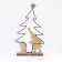 Decor with backlight "Christmas tree" 20 × 6 × 20.5 cm