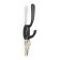 Furniture hook Cappio Sea, two -rod, zinc, black color