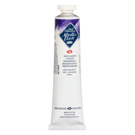 Oil paint in the tube 46 ml, ZHK "Master Class", purple dioxazine, 1104628-1