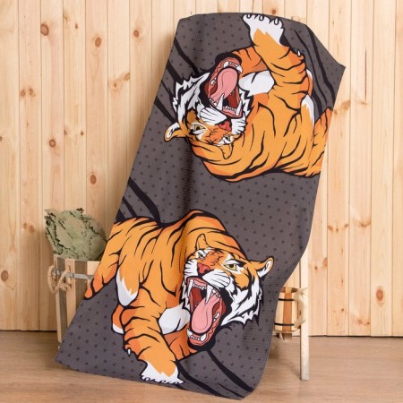 Ethel Tigrrrrrus towel 70x146 ± 2 cm, 100% cotton 160g/m2