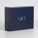 Gift double -sided folding, packaging, agate, 27 x 21 x 9 cm
