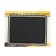 Anti -slip mat with rhinestones, 17 x 14 cm, black