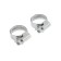 Chervyeric “AS Remkhomut” clamp, a diameter of 12-22 mm, galvanized, set 2 pcs.